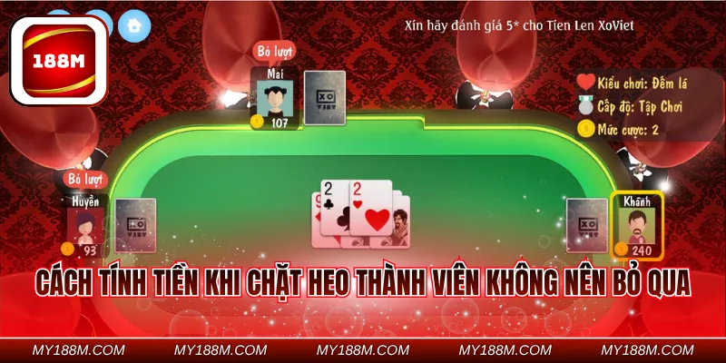 Cách tính tiền khi chặt heo thành viên không nên bỏ qua