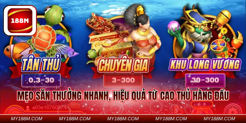 Mẹo săn thưởng nhanh, hiệu quả từ cao thủ hàng đầu