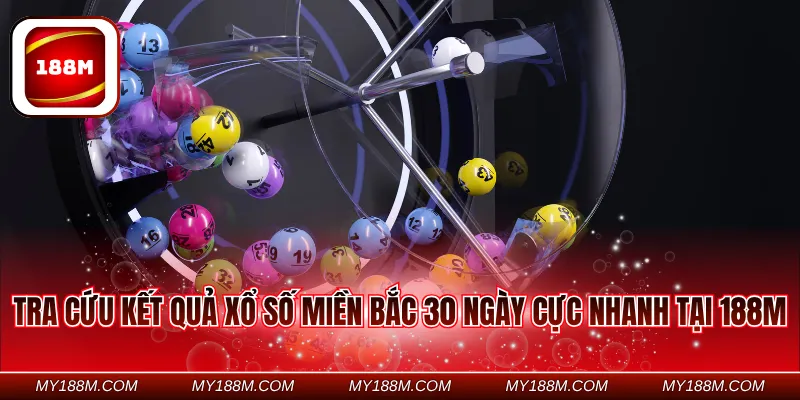 tra cứu kết quả xổ số miền Bắc 30 ngày cực nhanh tại 188M